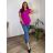 Elegante Hose mit Gürtel für Damen (S/M/L ONE SIZE) ITALIAN FASHION IM425057