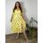 Elegantes Hemd Langarm Damen Kleid (S / M ONE SIZE) ITALIAN FASHION IMWY21734