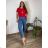 Lange Damenjeans, Übergröße (34-42) TP JEANS TPJ25DJ2600 blau 44