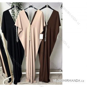 Langes, elegantes, ärmelloses Carmen-Kleid für Damen (S/M, Einheitsgröße) ITALIAN FASHION IMPLP2373014065