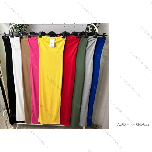 Langes, elegantes Damenkleid mit Trägern (S/M EINHEITSGRÖSSE) ITALIAN FASHION IMPLP2389050135