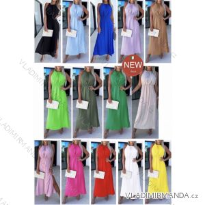 Kurzärmliges Sommer-Freizeitkleid für Damen (S/M/L EINHEITSGRÖSSE) ITALIAN FASHION IMWGB25022