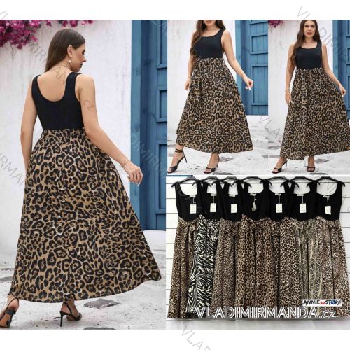 Sommerchiffon-Sommerkleid Carmen (S / M ONE SIZE) ITALIAN FASHION IMWA222561