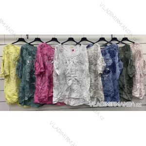Langärmlige Tunika für Damen (S/M/L EINHEITSGRÖSSE) ITALIAN FASHION IMWCP25NEAPOL