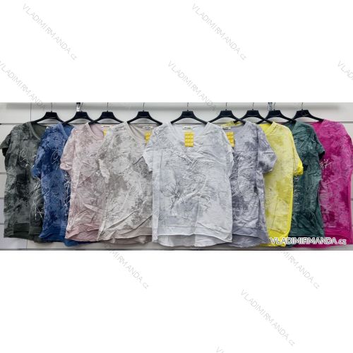 Langärmlige Tunika für Damen (S/M/L EINHEITSGRÖSSE) ITALIAN FASHION IMWCP25NEAPOL