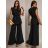 Elegantes Hemd Langarm Damen Kleid (S / M ONE SIZE) ITALIAN FASHION IMWY21734