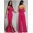 Sommerkleid Carmen aus Musselin für Damen (Einheitsgröße S/M) ITALIAN FASHION IMWE231506