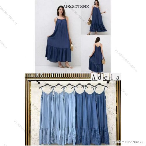 Sommerchiffon-Sommerkleid Carmen (S / M ONE SIZE) ITALIAN FASHION IMWA222561