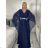 Langes elegantes Kurzarmkleid für Damen (S/M/L EINHEITSGRÖSSE) ITALIAN FASHION IMPSH2550410 M / L Wein
