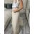 Elegante lange Hose mit Gürtel für Damen (S/M/L ONE SIZE) ITALIAN FASHION IMC25248