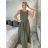 Leicht gestrickter Langapullover für Damen (L/XL EINHEITSGRÖSSE) ITALIAN FASHION IM723GALA