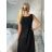 Leicht gestrickter Langapullover für Damen (L/XL EINHEITSGRÖSSE) ITALIAN FASHION IM723GALA S / M / L schwarz