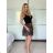 Elegantes Hemd Langarm Damen Kleid (S / M ONE SIZE) ITALIAN FASHION IMWY21734
