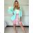 Elegantes Hemd Langarm Damen Kleid (S / M ONE SIZE) ITALIAN FASHION IMWY21734