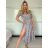 Carmen Sommerkleid (S / M / L ONE SIZE) ITALIAN FASHION IMWY22051 -   grün -   S / M / L