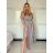 Carmen Sommerkleid (S / M / L ONE SIZE) ITALIAN FASHION IMWY22051 -   grün -   S / M / L