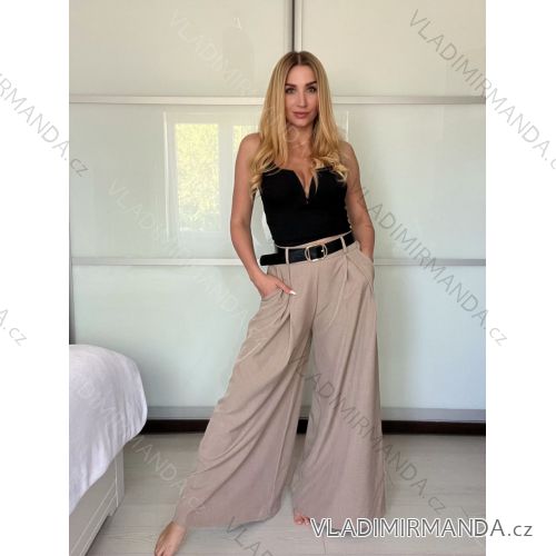 Elegante Hose mit Gürtel für Damen (S/M/L Einheitsgröße) ITALIAN FASHION IMSM25DEVONE