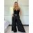 Elegante Hose mit Gürtel für Damen (S/M/L Einheitsgröße) ITALIAN FASHION IMSM25DEVONE