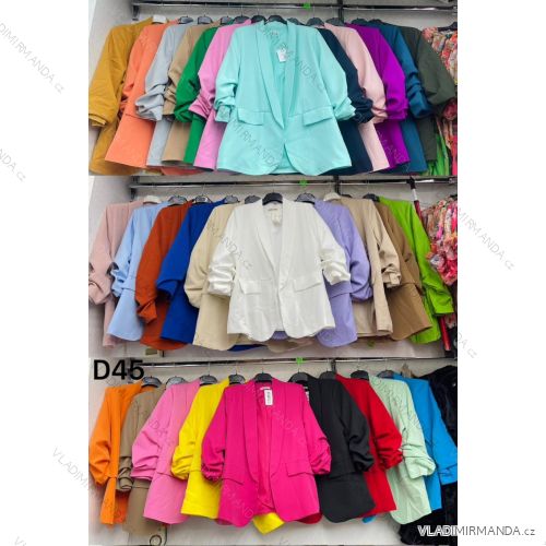 Kleid mit Knöpfen und geknöpften Damen (uni s-m) ITALIAN FASHION IM2203948