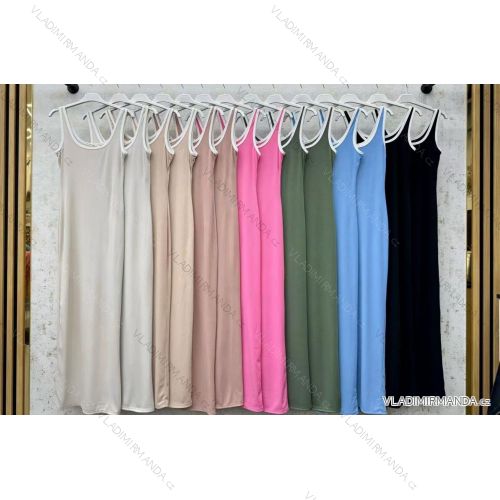 Sommerchiffon-Sommerkleid Carmen (S / M ONE SIZE) ITALIAN FASHION IMWA222561