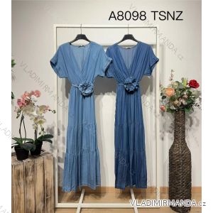 Sommerchiffon-Sommerkleid Carmen (S / M ONE SIZE) ITALIAN FASHION IMWA222561