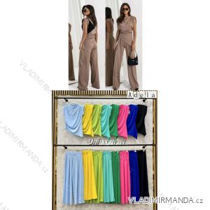 Kurzärmliges Sommer-Freizeitkleid für Damen (S/M/L EINHEITSGRÖSSE) ITALIAN FASHION IMWGB25022