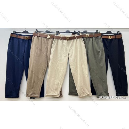 Lange Sommerhose in Übergröße für Damen (S/M/L Einheitsgröße) ITALIAN FASHION IM425271