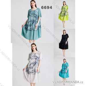 Lange Sommerhose in Übergröße für Damen (S/M/L Einheitsgröße) ITALIAN FASHION IM425271