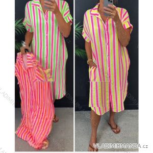 Lange Sommerhose in Übergröße für Damen (S/M/L Einheitsgröße) ITALIAN FASHION IM425271