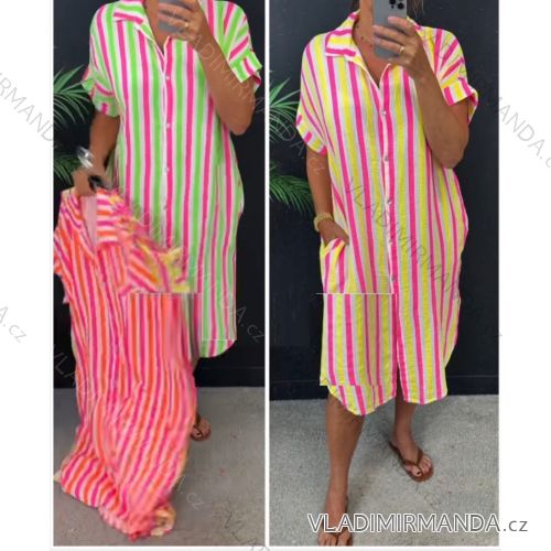 Lange Sommerhose in Übergröße für Damen (S/M/L Einheitsgröße) ITALIAN FASHION IM425271