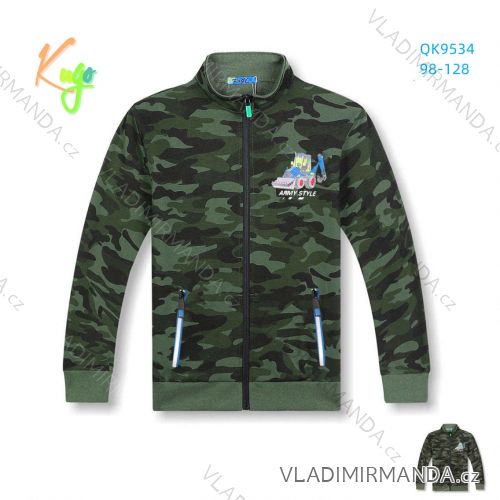 Sweatshirt Baumwolle Jugend Jungen (98-128) KUGO HM9263