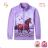 Leichtes Langarm-Sweatshirt mit Reißverschluss für Kinder und Jugendliche, Mädchen (116-146) KUGO SM3531