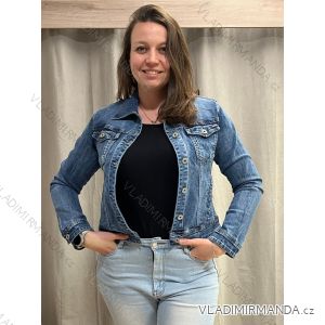 Damen-Jeansjacke (S-2XL) M.SARA MSR24A2090-4/DR