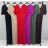 Langer eleganter Kurzarm-Damenoverall (XS/S/M Einheitsgröße) ITALIAN FASHION IMM25m41737