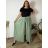 Damen 3/4 Langarm-Hemdkleid (XS/S/M Einheitsgröße) ITALIAN FASHION IMD25030 54/56/58 weiß