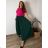 Damen 3/4 Langarm-Hemdkleid (XS/S/M Einheitsgröße) ITALIAN FASHION IMD25030 54/56/58 weiß