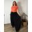 Damen 3/4 Langarm-Hemdkleid (XS/S/M Einheitsgröße) ITALIAN FASHION IMD25030 54/56/58 weiß