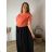 Damen 3/4 Langarm-Hemdkleid (XS/S/M Einheitsgröße) ITALIAN FASHION IMD25030 54/56/58 weiß