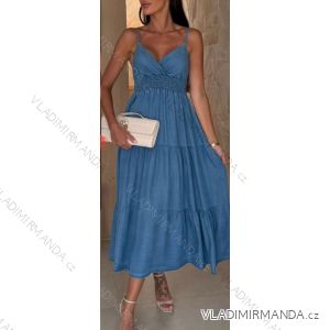 Kurzärmliges Sommer-Freizeitkleid für Damen (S/M/L EINHEITSGRÖSSE) ITALIAN FASHION IMWGB25022