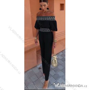 Kurzärmliges Sommer-Freizeitkleid für Damen (S/M/L EINHEITSGRÖSSE) ITALIAN FASHION IMWGB25022