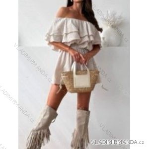 Langer, eleganter, ärmelloser Damen-Overall (Einheitsgröße S/M) ITALIAN FASHION IMWGS231166