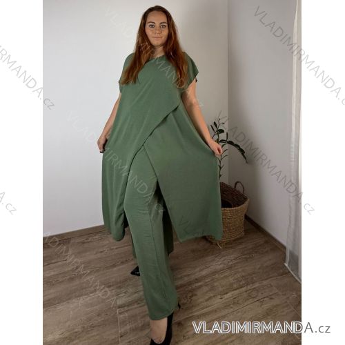 Elegante Hose mit Gürtel für Damen (S/M/L ONE SIZE) ITALIAN FASHION IM425057