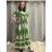 Kurzärmliges Sommer-Freizeitkleid für Damen (S/M/L EINHEITSGRÖSSE) ITALIAN FASHION IMWGB25022