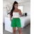 Langes lässiges Kurzarm-Damenkleid, übergroß (42/44/46 Einheitsgröße) ITALIENISCHE MODE IMD2525370