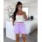 Langes lässiges Kurzarm-Damenkleid, übergroß (42/44/46 Einheitsgröße) ITALIENISCHE MODE IMD2525370