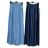 Langes lässiges Kurzarm-Damenkleid, übergroß (42/44/46 Einheitsgröße) ITALIENISCHE MODE IMD2525370