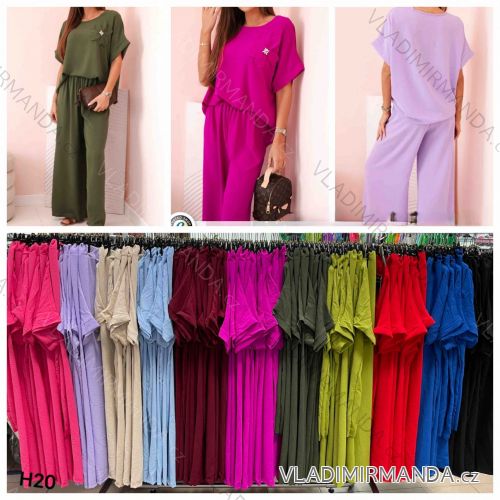 Kurzärmliges Sommer-Freizeitkleid für Damen (S/M/L EINHEITSGRÖSSE) ITALIAN FASHION IMWGB25022
