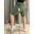 Jogginghose baggy 3/4 kurze Frauen (UNI SM) ITALIAN FASHION IMD20406 -   schwarz -   S / M