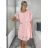 Elegante Hose mit Gürtel für Damen (S/M/L ONE SIZE) ITALIAN FASHION IM425057 S / M růžová neon
