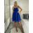 Trägerloses kurzes Partykleid für Damen (Einheitsgröße S/M) ITALIAN FASHION IMPSH23C662 schwarz S/M/L